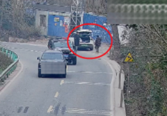 司机既不认识斑纹男子