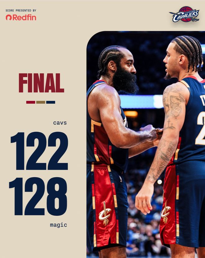 哈登30+难救骑士 防守漏洞致惨败