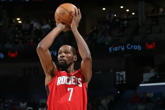 火箭队杜兰特交易后战术混乱暴露短板 申京助攻